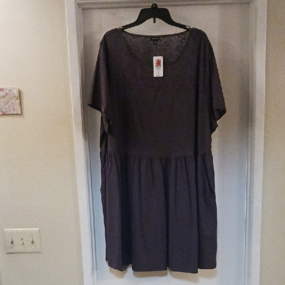 Torrid Dark Purple Tunic Top